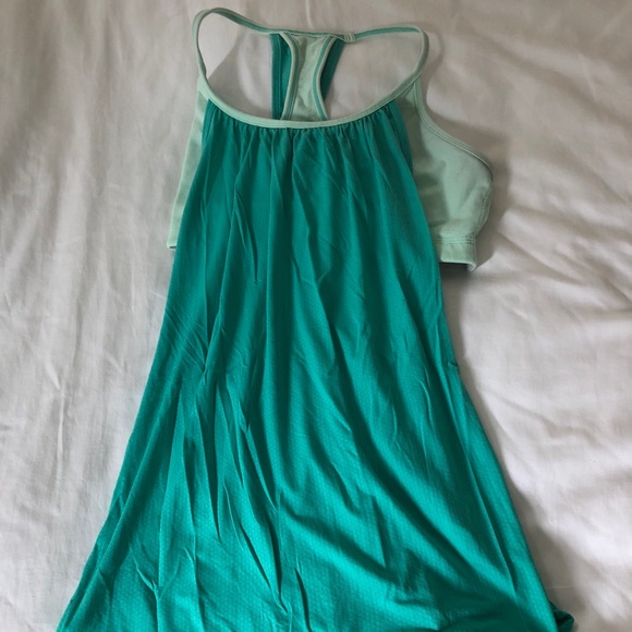 lululemon athletica Tops - Lululemon No Limits Tank in Green